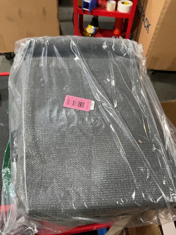 Photo 1 of VICLLAX 90% Shade Fabric Sun Shade Cloth Privacy Screen with Grommets for Patio Garden Pergola Cover Canopy Carport 10x12 FT, Grey