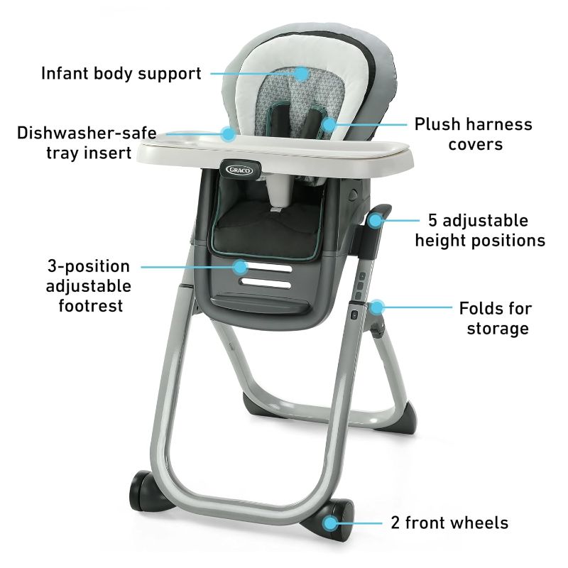 Photo 4 of (READ FULL POST) Graco DuoDiner DLX 6-in-1 Highchair, Mathis
