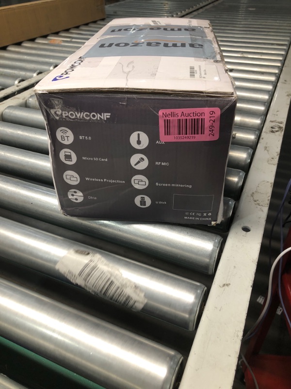 Photo 1 of ***FACTORY SEALED/OPENED FOR INSPECTION*** Karaoke Machine with 2 Microphones, 2.1 Channels, Subwoofer, Home Theater Audio Sound Bar for Smart TV, Bluetooth/HDMI/ARC/TF-Card/WiFi, HiFi Bluetooth Speaker for Home, Indoor, Party, Meeting