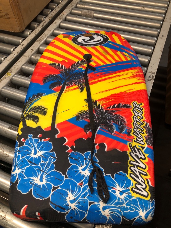 Photo 2 of ***SIMILAR TO STOCK PHOTO/DAMAGED ANKLE STRAP***California Board Company Wave Warrior 33" Bodyboard