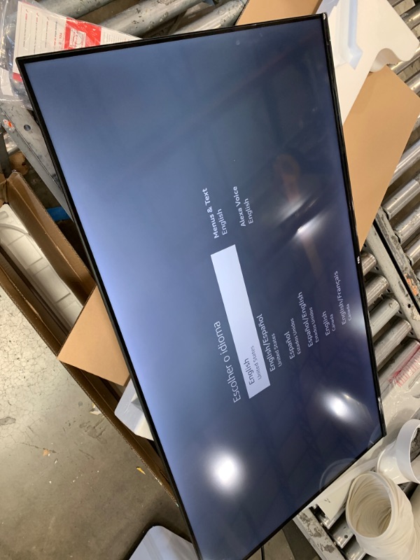 Photo 2 of * TESTED*MISSING STAND IS ALL* TCL 43-Inch Class S5 UHD 4K LED Smart TV with Fire TV (43S551F, 2024 Model), Dolby Vision, HDR PRO+, Dolby Atmos, Alexa Built-in with Voice Remote, Streaming Television