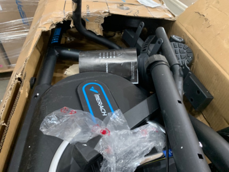 Photo 4 of * MISSING PARTS* MERACH Recumbent Exercise Bike for Home with Smart Bluetooth and Exclusive App Connectivity