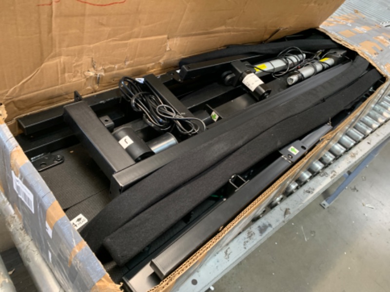 Photo 1 of *MISSING PARTS* Miscoos King Size Adjustable Bed Frame with Quiet Motor - Head & Foot Incline, Zero Gravity, Wireless Remote Control, Easy Installation (79" L x 71" W x 12.72" H)