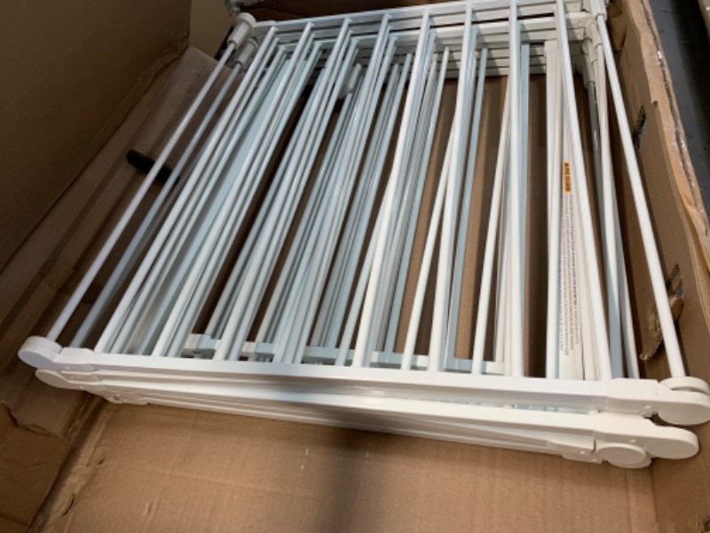 Photo 1 of * MISSING PARTS* Regalo 194-Inch Super Wide Adjustable Baby Gate and Play Yard, 2-In-1, Bonus Kit, 4 Count (Pack of 1)
