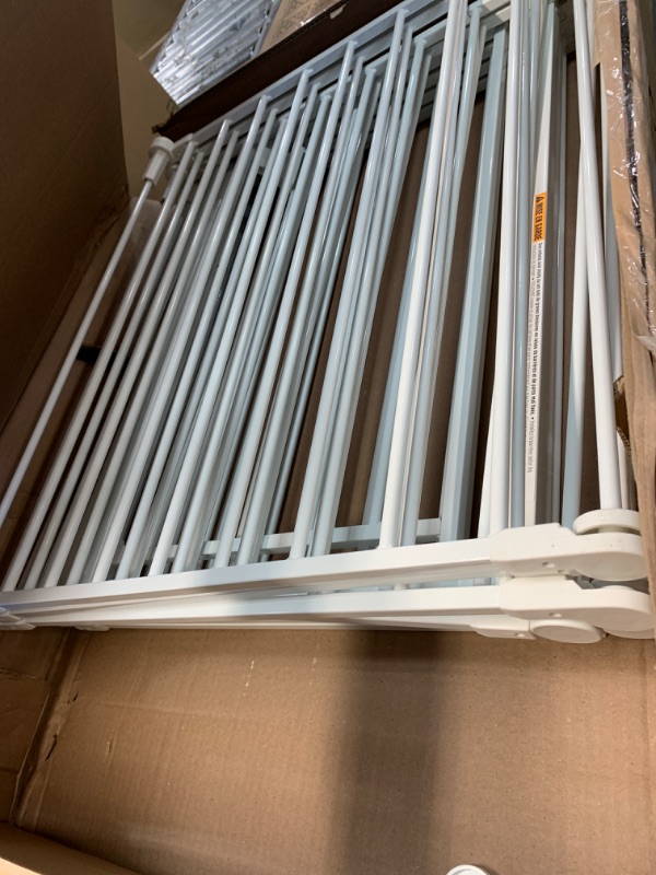 Photo 1 of * MISSING PARTS* Regalo 194-Inch Super Wide Adjustable Baby Gate and Play Yard, 2-In-1, Bonus Kit, 4 Count (Pack of 1)
