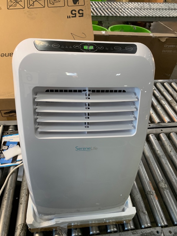 Photo 2 of 3-in-1 Portable Air Conditioner with Built-in Dehumidifier Function,Fan Mode, Remote Control, Complete Window Mount Exhaust Kit 8,000 BTU