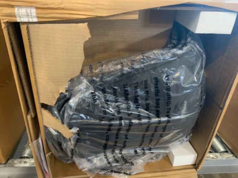 Photo 1 of Amazon Basics Modern Dining Chair Set, Shell with Wood Legs for Kitchen, Dining, Living Room, Set of 4, Black, 18.11" W x 20.28" D x 32.68" H