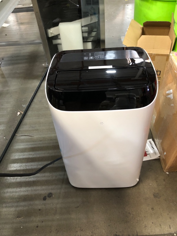 Photo 2 of ***USED - POWERS ON - UNABLE TO TEST FURTHER - SEE PICTURES***
SIMOE 14,000 BTU Portable Air Conditioner and Heater, Dehumidifier and Fan, 5-in-1 AC Unit for Rooms up to 700 Sq Ft, Wi-Fi Enabled Room Air Conditioner, (9,500 BTU SACC)
