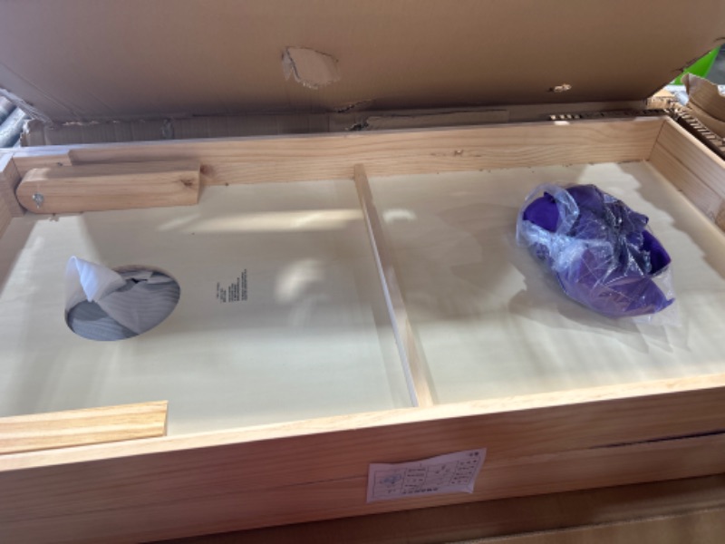 Photo 1 of ****might be missing some accessories ****NFL Minnesota Vikings 2x4 Cornhole Board - Gray