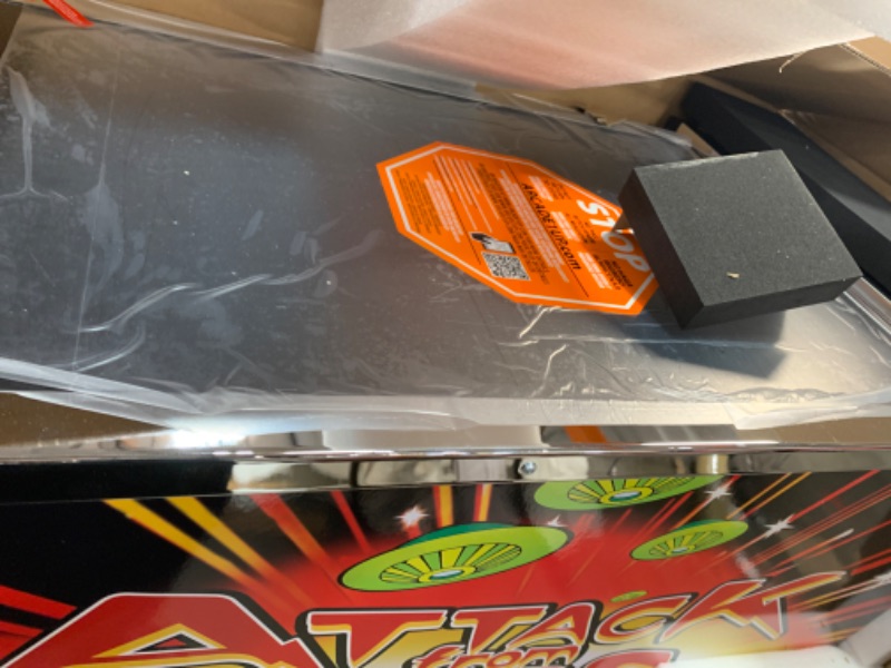 Photo 4 of ***MISSING PARTS - SEE COMMENTS***
Arcade 1Up William Bally Attack From Mars Pinball - Electronic Games