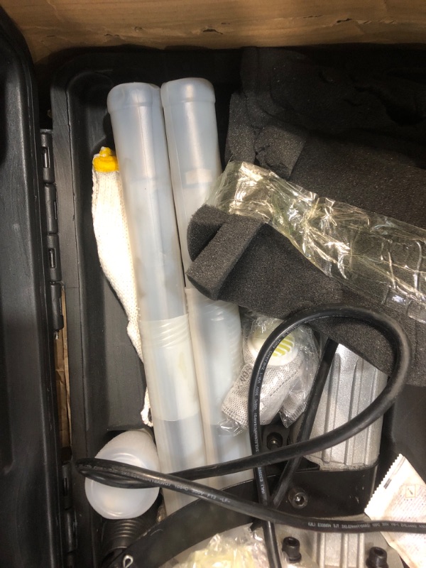 Photo 1 of *POWERS ON** VEVOR Demolition Jack Hammer, MAX 2200W Electric Jackhammer Heavy Duty, 1350 BPM Concrete Breaker 6pcs Chisels Bit Chipping with Case