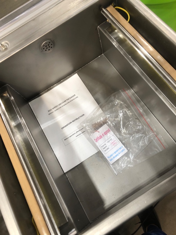 Photo 4 of *POWERS ON BUT UNABLE TO FULLY TEST**VEVOR DZ-400/2E Automatic Extra Deep 200mm Vacuum Sealer, 1000W Vacuum Packing Sealing Sealer Machine, Extra Deep Fresh Package Preserving Commercial
