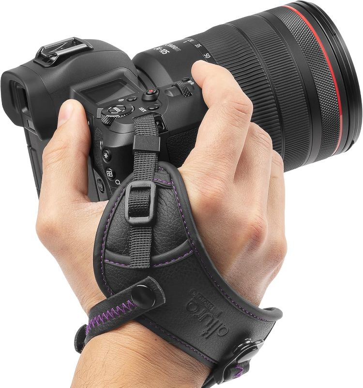 Photo 1 of Altura Photo Camera Hand Strap - Rapid Fire Secure Camera Grip, Padded Camera Wrist Strap for DSLR and Mirrorless Cameras - Stocking Stuffers for Photographers - Camera Straps for Photographers
