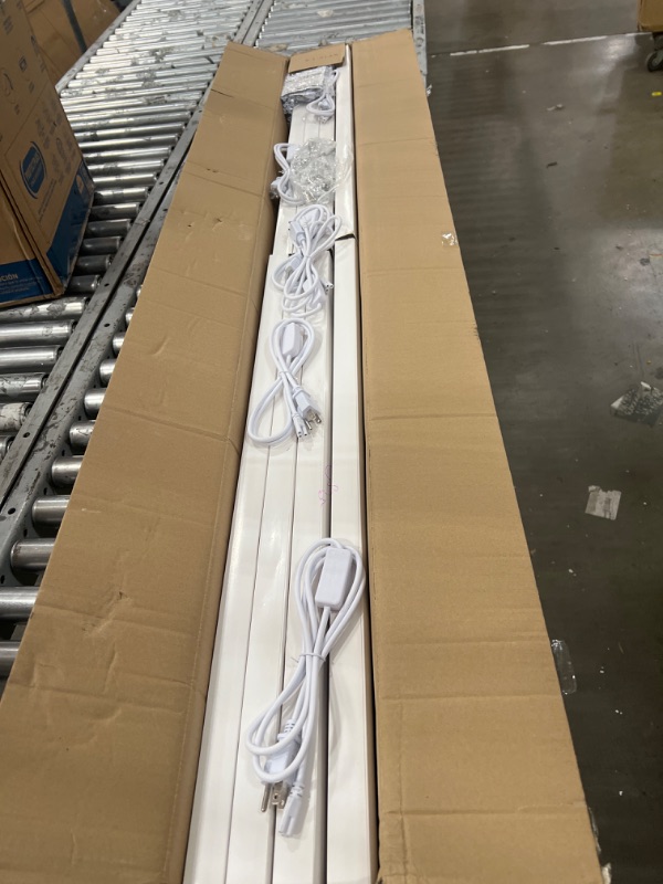 Photo 2 of (Pack of 12) SHOPLED 6FT LED Tube Light T8 Integrated Single Fixture for Utility Shop