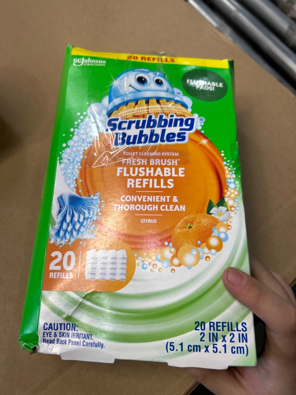 Photo 1 of  refills scrubbing bubbles 