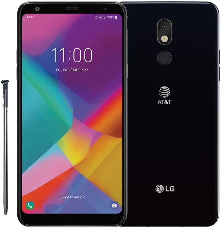 Photo 1 of *NO CHARGER JUST PHONE** LG Stylo 5 (32GB, 3GB RAM) 6.2" FHD+ Display, 4G LTE GSM Factory Unlocked LM-Q720QM (Black), LMQ720QM.ACCABK