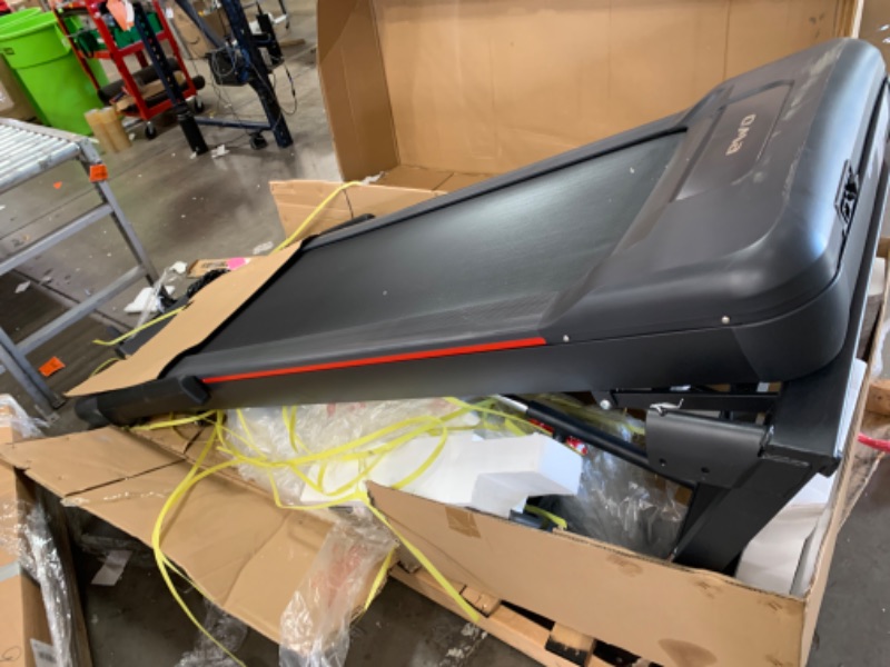 Photo 3 of 
Cracked Console Screen**OMA Treadmill 5925 6134 6830, Treadmills for Home with Incline 15%, Folding Treadmill for Walking Running with Quiet Brushless, Pulse Sensors, 36 Preset Programs, LED Display