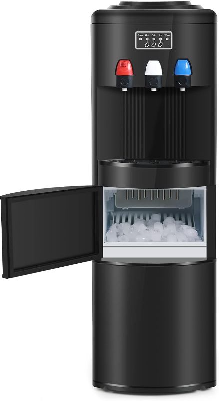 Photo 1 of Avalon Bottom Loading Water Cooler Water Dispenser with BioGuard- 3 Temperature Settings - Hot, Cold & Room Water, Durable Stainless Steel Construction, Anti-Microbial Coating- UL Listed
