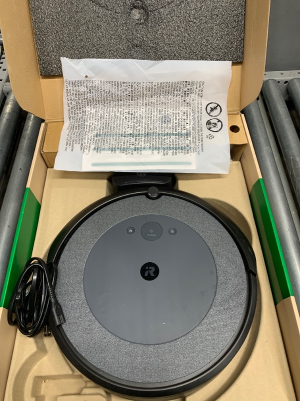 Photo 3 of ***(MINOR DAMAGE/ SEE NOTES) ***
iRobot Roomba Combo i5 Robot Vacuum & Mop - Clean by Room with Smart Mapping, Works with Alexa, Personalized Cleaning Powered OS, Ideal for Pet Hair, Carpet and Hard Floors