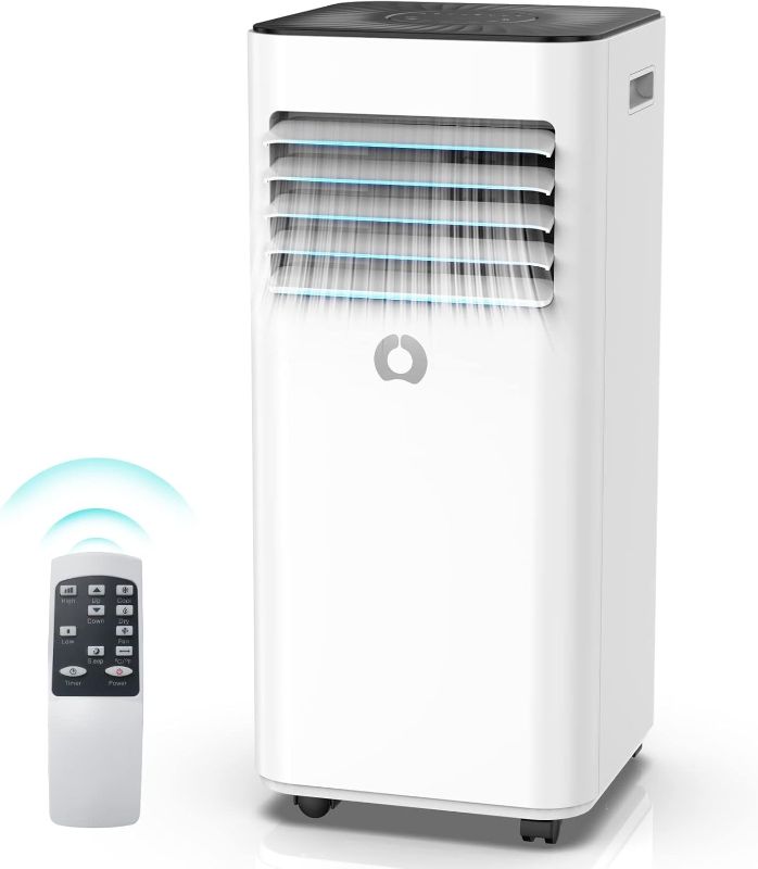 Photo 1 of 10,000 BTU Portable Air Conditioner, Rooms up to 450 Sq.Ft, 3 in 1 Air Conditioner with Cooling, Portable AC Unit with Cooling, Dehumidifiers, Fan, Apartment Air Conditioner with Remote Control
