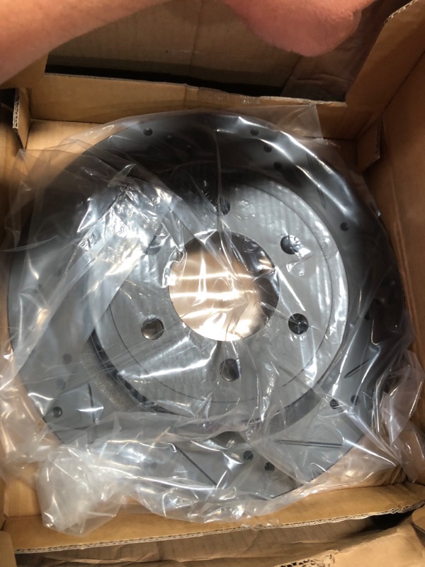 Photo 2 of ****REAR SET IS NOT INCLUDED******   Power Sport Front Rear Brakes and Rotors Kit |Front Rear Brake Pads| Brake Rotors and Pads| Heavy Duty Brake Pads and Rotors BBCC.54005.04
