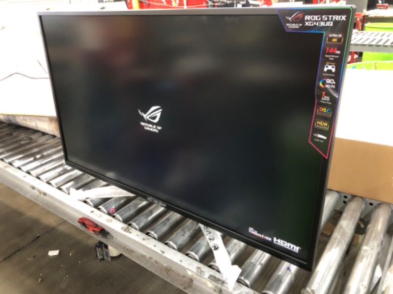 Photo 7 of ASUS 43" 4K 144Hz 1ms Gaming Monitor - ROG Strix, HDR1000, FreeSync Premium Pro
