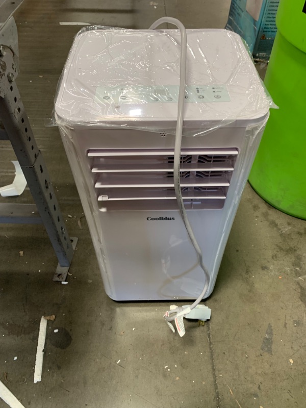 Photo 2 of 12,000 BTU Portable Air Conditioner Cools Up to 500 Sq.Ft, 3-IN-1 Energy Efficient Portable AC Unit with Remote Control & Installation Kits for Large Room, Campervan, Office, Temporary Space