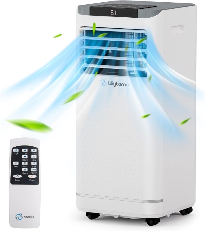 Photo 1 of 10,000 BTU Portable Air Conditioners for Room Up to 450 Sq.Ft, 4-in-1 Portable AC Unit, Heater, Dehumidifier