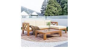 Photo 1 of ***BOX 2 OF 3 OnlyOutdoor Backyard Patio Wood 5 Piece Sectional
