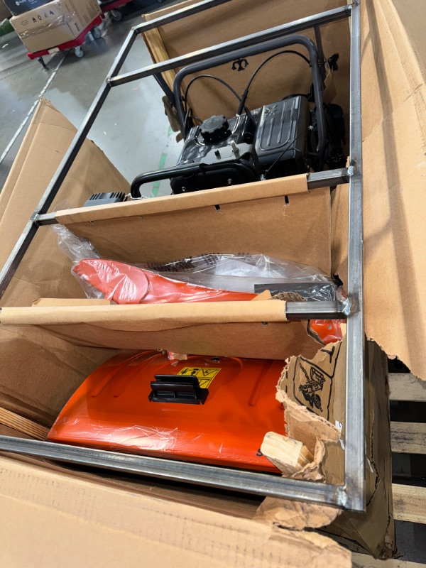 Photo 5 of *UNABLE TO TEST**Husqvarna ST224 Snow Blower, 212-cc 5.9-HP, 24-Inch Snow Thrower, Friction Disc Transmission, Two Stage with Push Button Electric Start and Power Steering, Orange