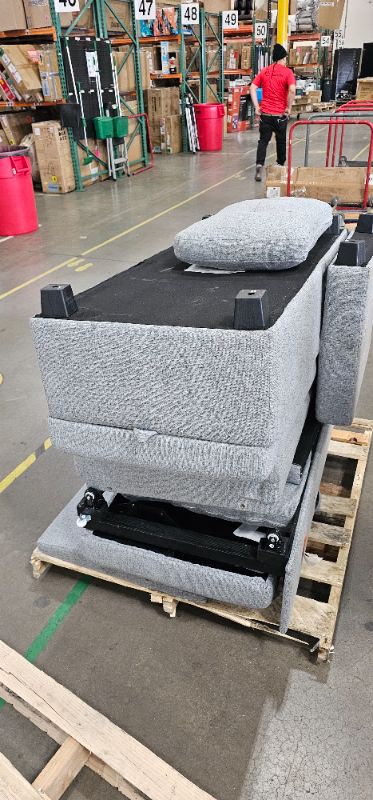 Photo 3 of ***parts only***YOPTO Sectional Sleeper Sofa with Storage Chaise,Convertible L Shaped Pull Out Couch Bed with 3 Removable Back Cushion for Living Room, Apartment,Office,Light Grey,81.5"