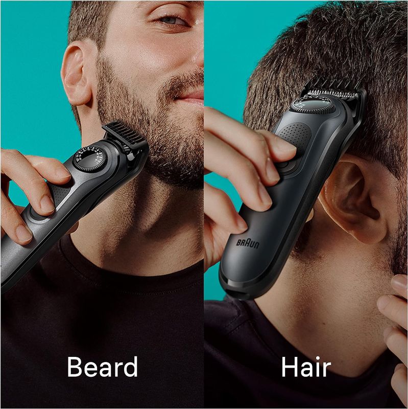 Photo 5 of (READ FULL POST) Braun All-in-One Style Kit Series 5 5471, 8-in-1 Trimmer for Men with Beard Trimmer, Body Trimmer for Manscaping, Hair Clippers & More, Ultra-Sharp Blade, 40 Length Settings, Waterproof Black 10 Piece Set