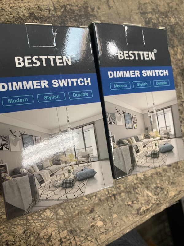 Photo 1 of [2 Pack] BESTTEN Dimmer Light Switch