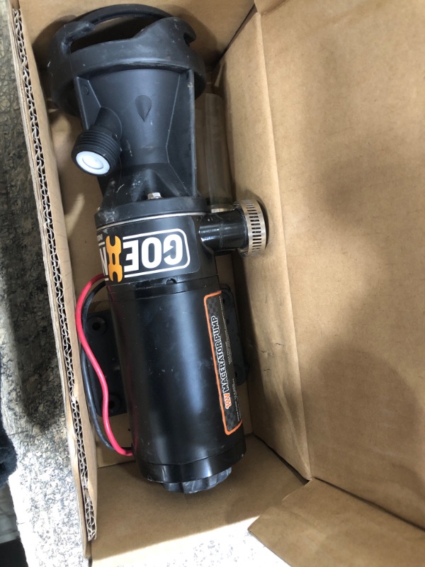 Photo 2 of 12V RV Portable Macerator Waste Pump for Sewage, 12GPM Suction 3.2 feet Lift 10 feet, Complete RV Macerator Pump Kit for Right Out of Box