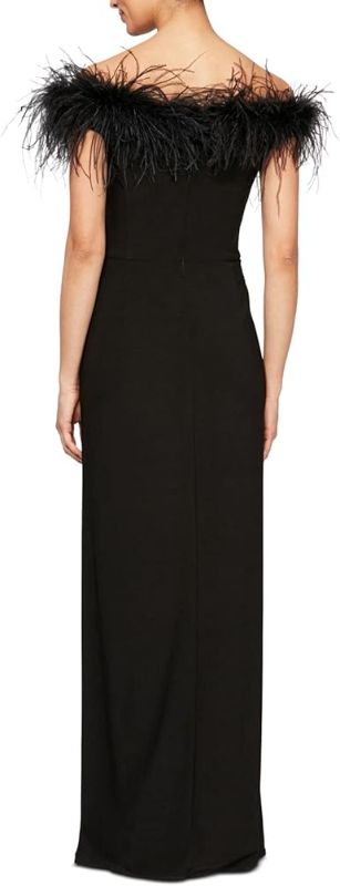 Photo 2 of Alex Evenings Women's Long Off The Shoulder Dress