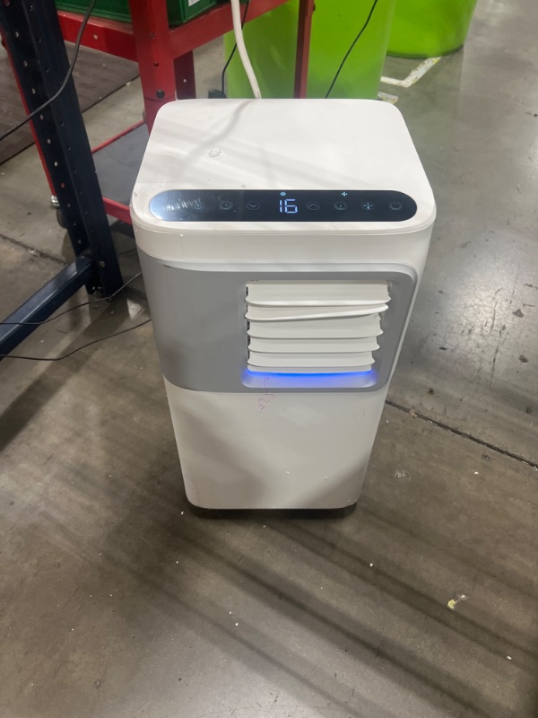 Photo 2 of 12,000 BTU Portable Air Conditioner Cools Up to 500 Sq.Ft, 3-IN-1 Energy Efficient Portable AC Unit with Remote Control & Installation Kits for Large Room, Campervan, Office, Temporary Space