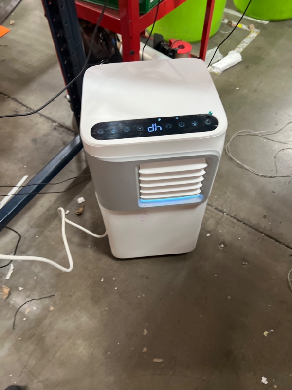 Photo 2 of 12,000 BTU Portable Air Conditioner Cools Up to 500 Sq.Ft, 3-IN-1 Energy Efficient Portable AC Unit with Remote Control & Installation Kits for Large Room, Campervan, Office, Temporary Space