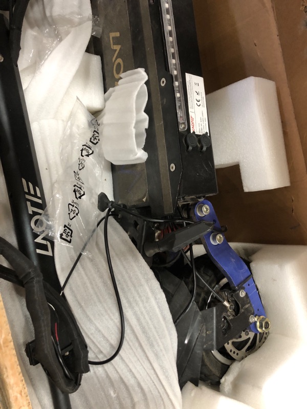 Photo 3 of ***Nonrefundable Parts Only***JGH 6000W 40Ah Dual Motor Electric Scooter for Adults with Seat, 65-75 Mile Range, 55MPH Top Speed, Foldable, LED Display, Non-Slip Deck, Adjustable Handlebar Height