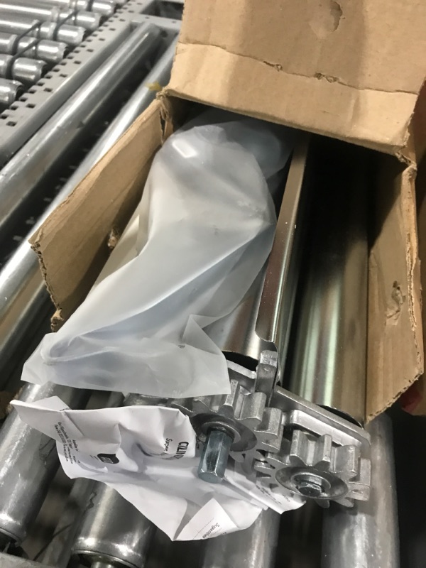 Photo 1 of 15.75in (40cm) Chrome Dough Laminator – Manual Pasta Maker for Noodles, Breads, Pizza, and Pastry – Adjustable Thickness Control, Durable Cast Iron and Steel Construction