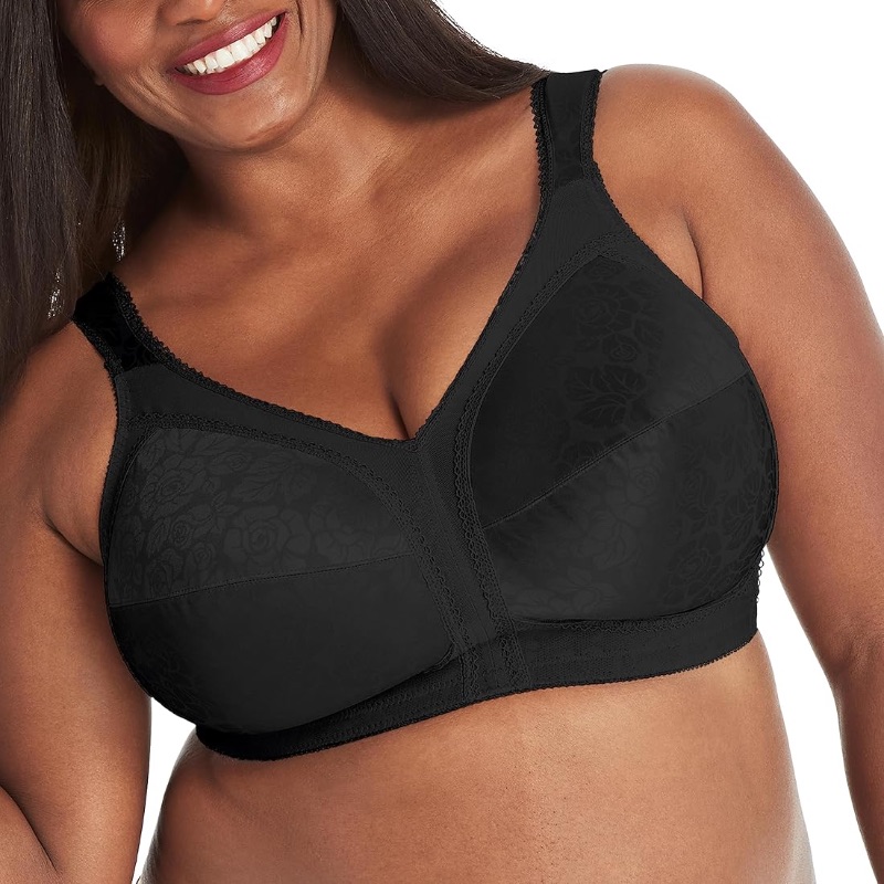 Photo 1 of (BAGGED) Playtex Women's 18 Hour Full-Coverage Comfort-Strap Wireless Bra