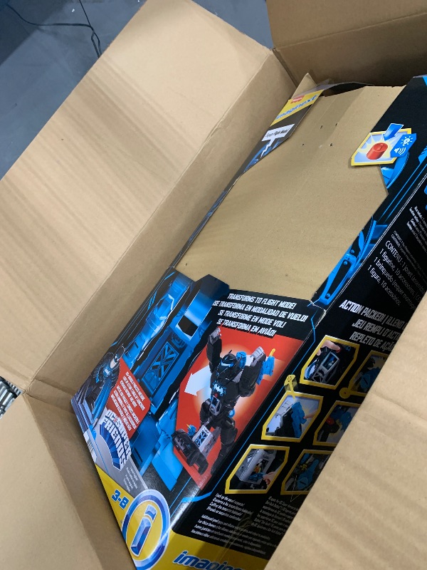 Photo 1 of Fisher-Price Imaginext DC Super Friends Batman Toy Bat-Tech Batbot Playset 2-Ft-Tall Robot with Lights & Sounds for Pretend Play Kids Ages 3+ Years?