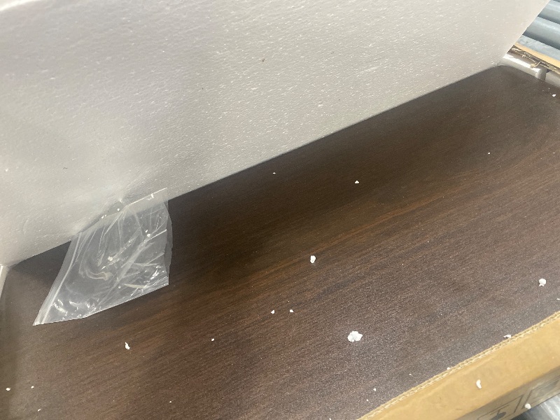 Photo 1 of Ganggend Overbed Table with Swivel Hidden Wheels Adjustable Height, Pneumatic Mobile Standing Desk Laptop Bedside Table Multi-Purpose for Home and Hospital Use (Black)