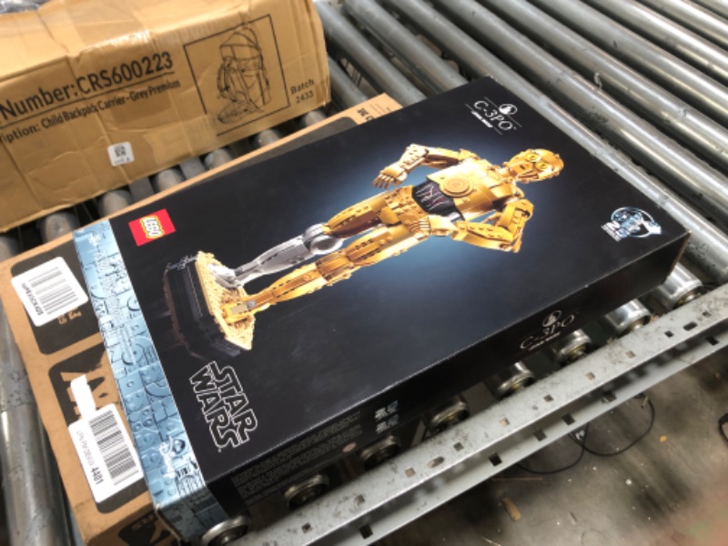 Photo 1 of LEGO Star Wars C-3PO Buildable Droid Figure, Build and Display Model with C-3PO Minifigure, Star Wars Collectible for Home or Office Décor, Nostalgic Gift Idea for Adults, Fans or Collectors, 75398