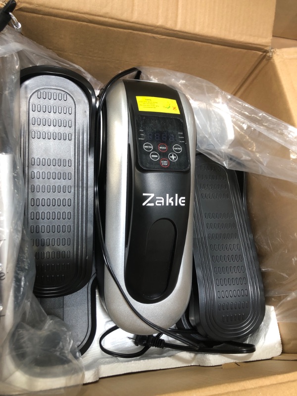 Photo 1 of Zakle Under Desk Elliptical Machine, Ellipse Leg Exerciser w/Remote Control & 12 Adjustable Speeds, Noiseless Seated Pedal Exerciser, Fully Assembled Electric Ellipse Leg Exerciser as Seen on Tv