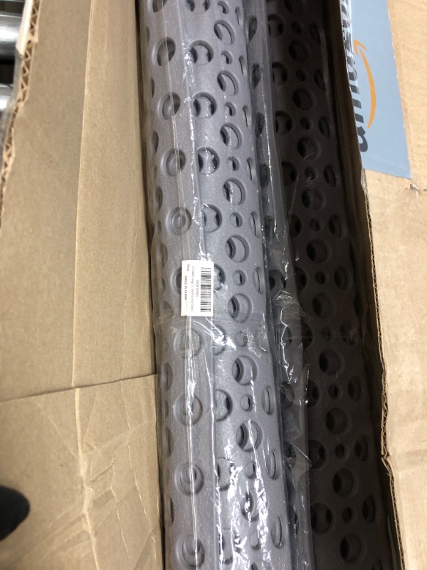 Photo 1 of (2) OTHWAY Large Shower Mat, 47"x 32" TPE Shower Mat Non Slip, Heavy Shower Floor Mat with Drain Holes and Suction Cups, No Odor Shower Mats for Inside Shower for Elderly Kids Bathroom(D-Grey)