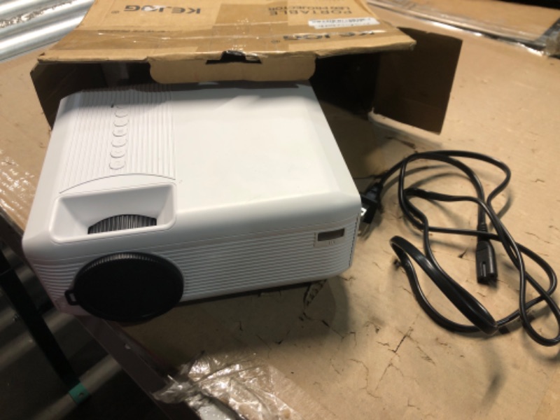 Photo 1 of 2025 Mini Projector?12000LM 4K Support Native 1080P HD Projector with Two-way Bluetooth, Movie Projector Compatible with HDMI/USB/Smartphone?300"Display Projector Home Theater(Projector with Tripod)