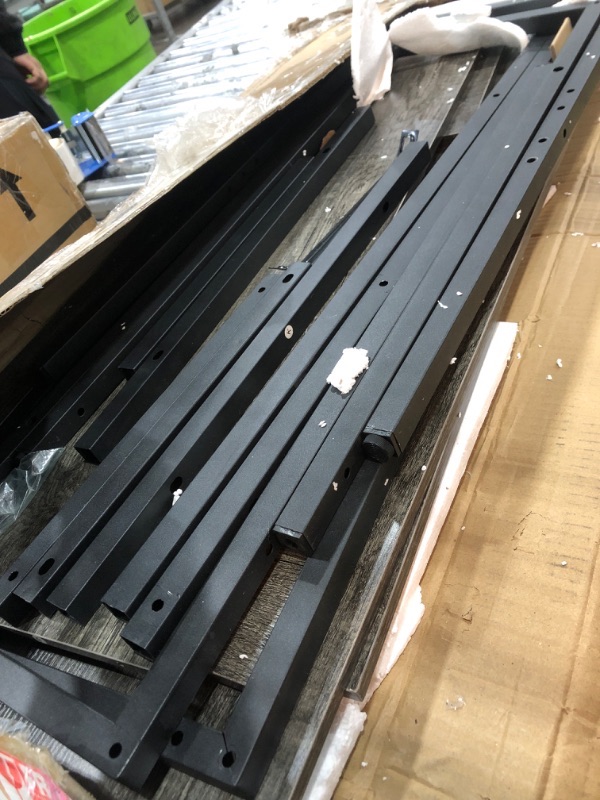 Photo 1 of Unikito Reversible L Shaped Desk with Magic Power Outlets and USB Charging Ports, Sturdy Corner Computer Desk with Storage Shelves, Gaming Desk for Home Office, Easy to Assemble, Black Oak