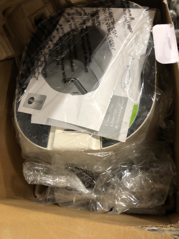 Photo 1 of GreenPan Carb Reducing Electric Rice Cooker, 4 Cups Uncooked/8 Cooked Rice, 10 Presets, LED Display, Healthier Meals, Delay Timer, PFAS-Free Ceramic Nonstick Removable Bowl, Cool Touch, Steam, White