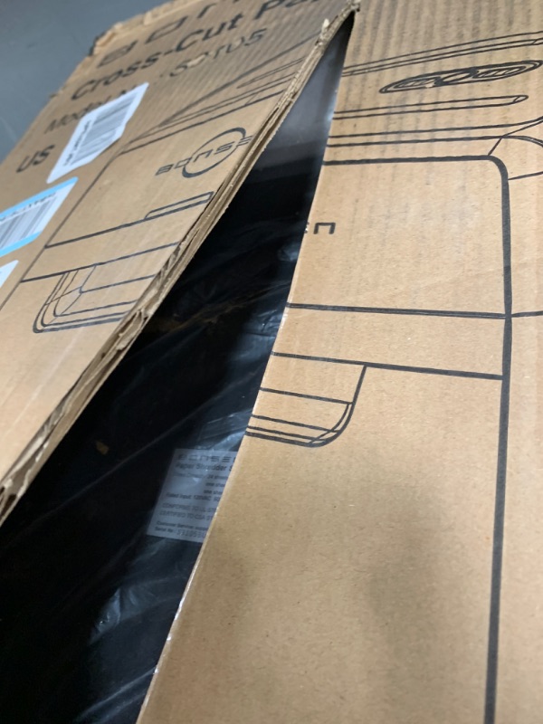 Photo 1 of *USED*BONSEN Heavy Duty Paper Shredder, 24-Sheet Cross-Cut Shredder, 40-Min Continuous Running Time, Commercial Grade Shredder for Office, 9-Gallon Big Basket, 55dB Super Quiet, P-4 High Security (S3105)