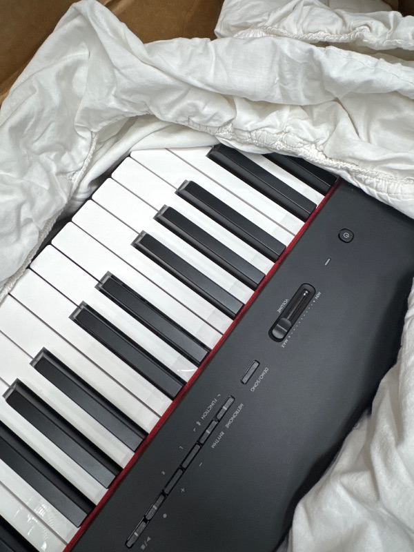 Photo 3 of *accessories missing**Yamaha P225B, 88-Key Weighted Action Digital Piano with Power Supply and Sustain Pedal, Black (P225B)